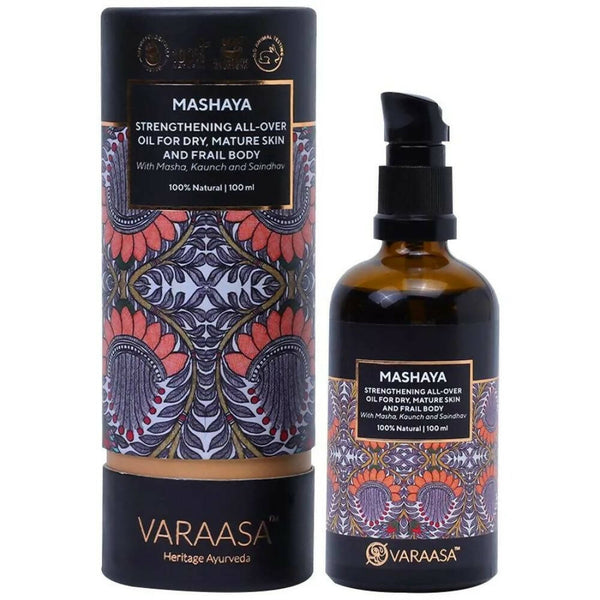 Varaasa Mashaya Strengthening All-Over Body Oil - Distacart