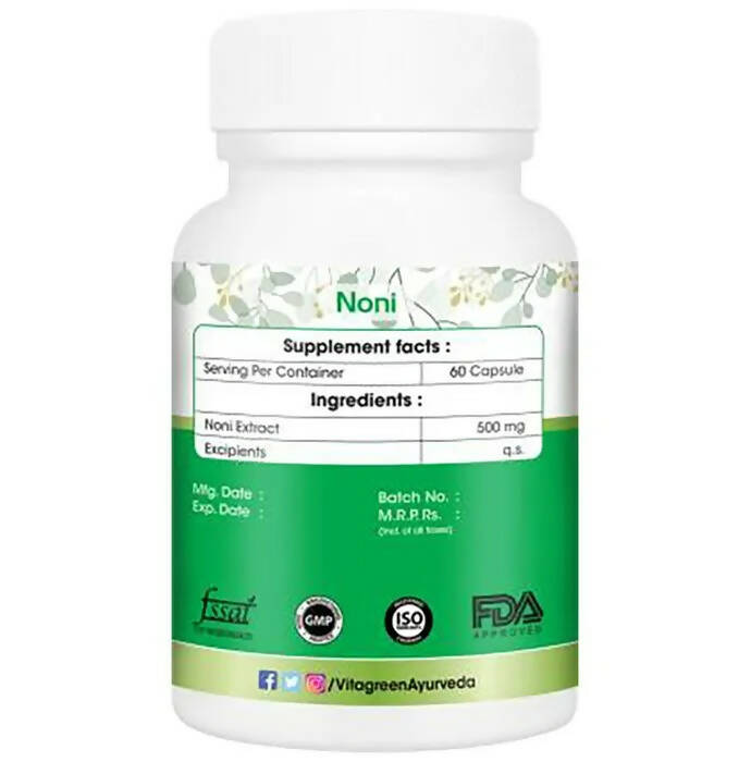 Vitagreen Noni Capsules - Distacart