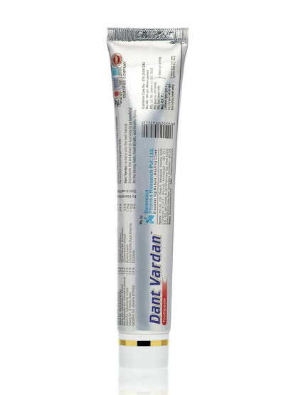 Benmoon Ayurveda Dant Vardan "Enrich With Gold & Silver" Toothpaste - Distacart