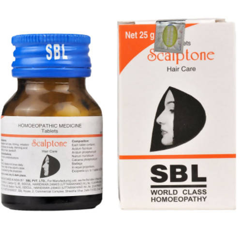 SBL Homeopathy Scalptone Hair Care Tablets - Distacart