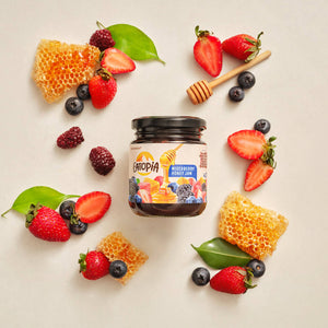 Eatopia Mixed Berry Honey Jam - Distacart