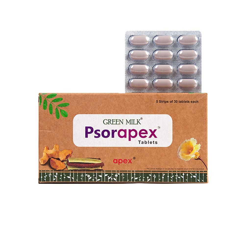 Ayurvedic Green Milk Psorapex Tablets