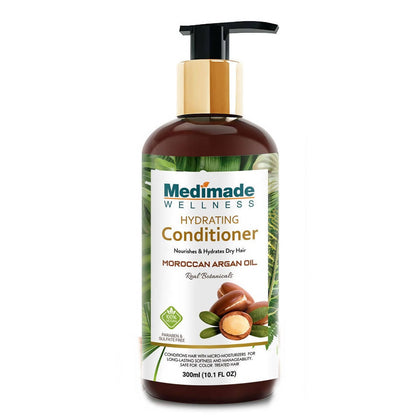 Medimade Wellness Hydrating Conditioner With Moroccan Argan Oil - Distacart