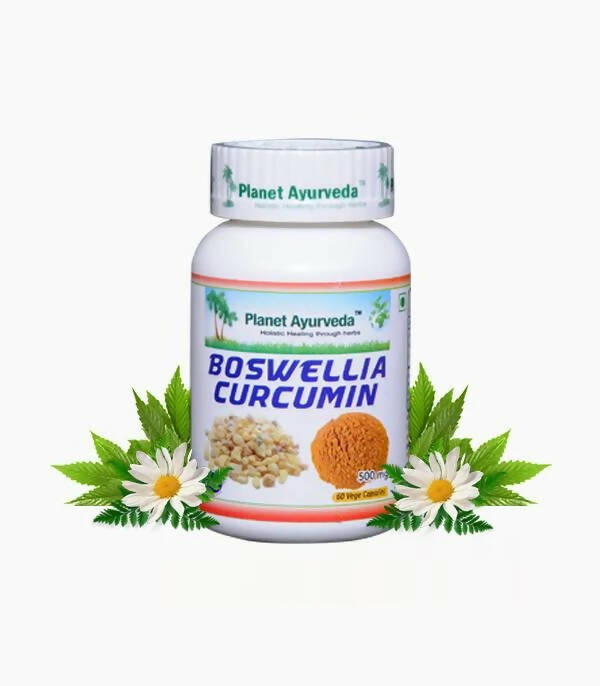 Planet Ayurveda Boswellia Curcumin Capsules - Distacart