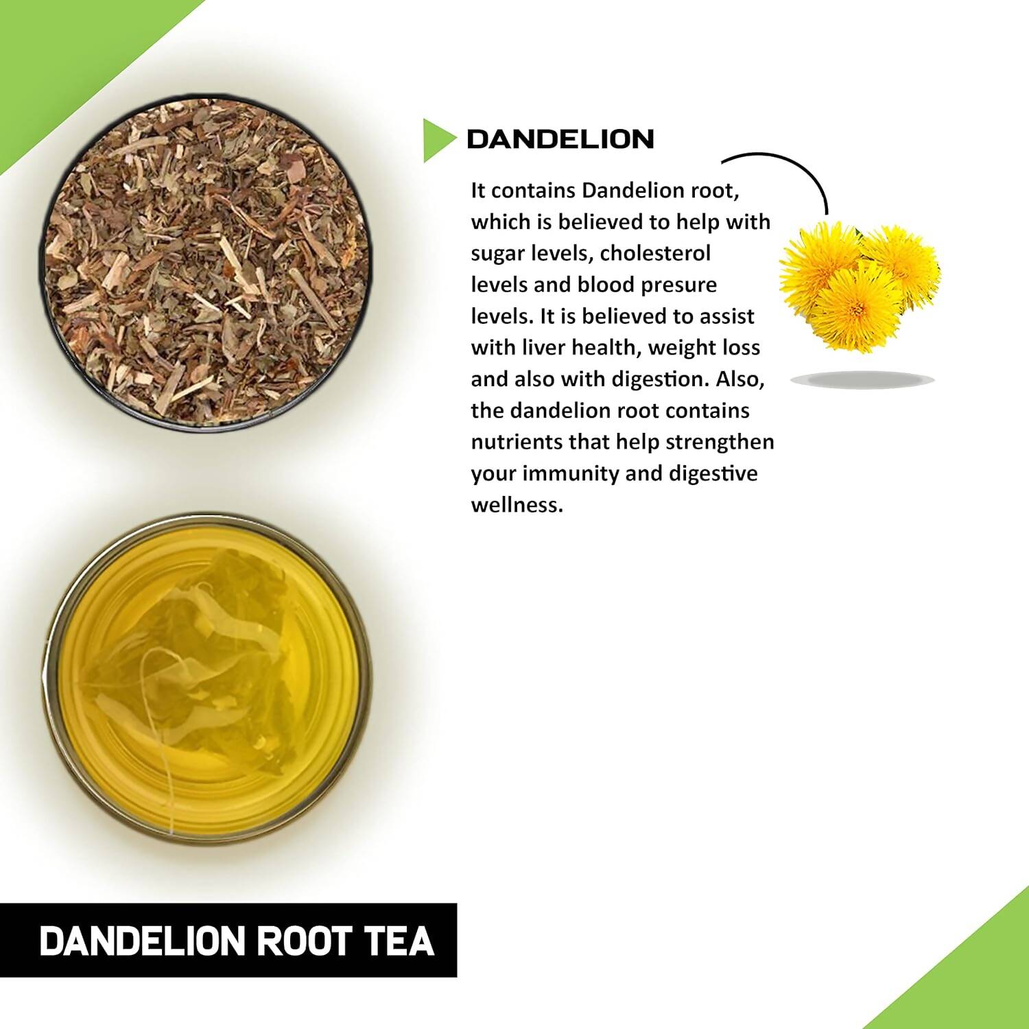 Teacurry Dandelion Root Tea Bags - Distacart