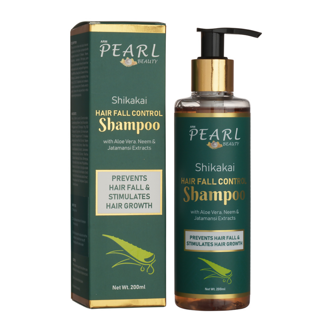 ARM Pearl Beauty Shikakai Hair Fall Control Shampoo - Distacart