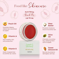 Thumbnail for PureSense Peach Pie Lip Scrub - Distacart