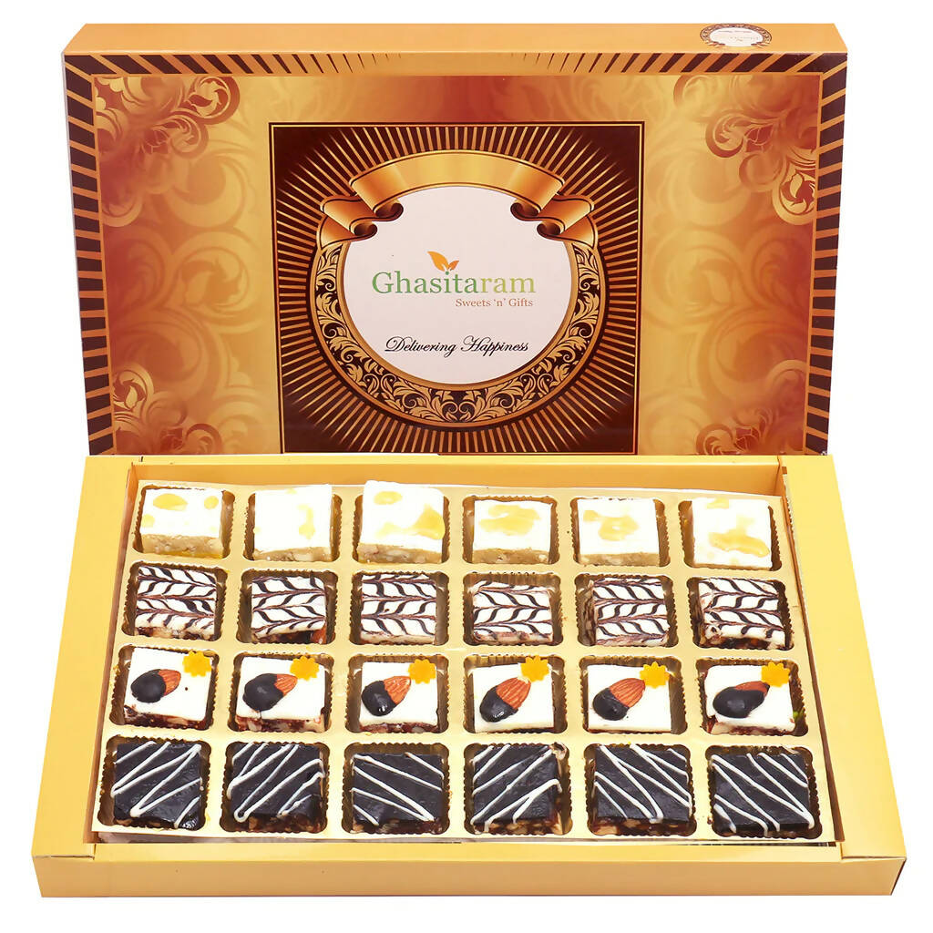 Ghasitaram Assorted Chocolate Dryfruit Delight Sweets - Distacart