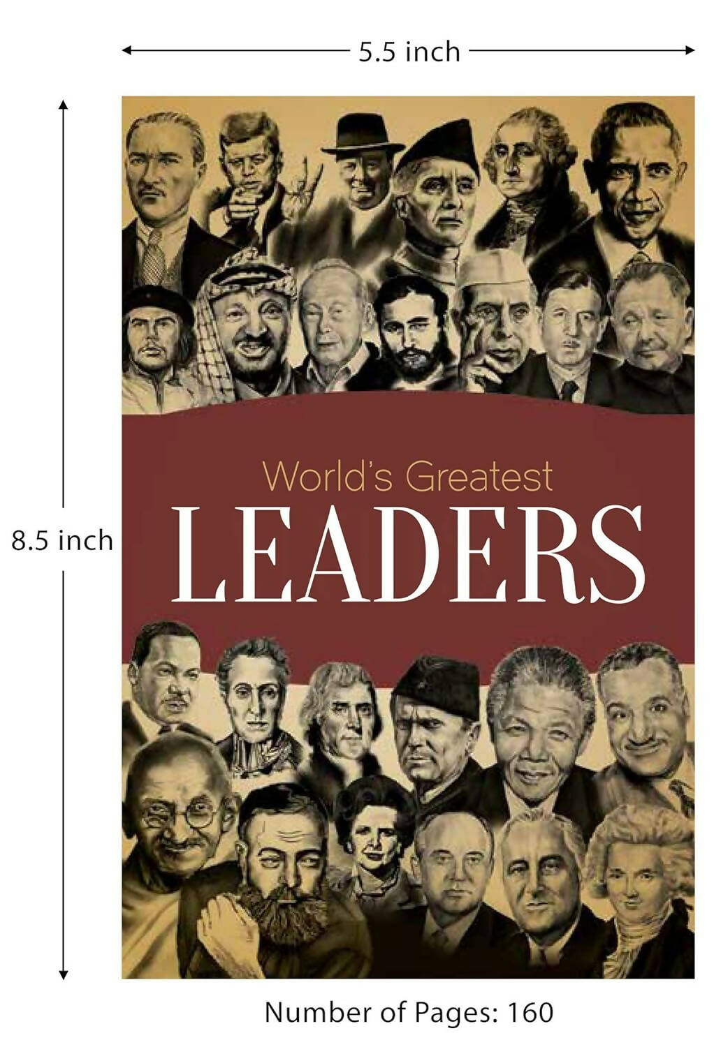 World's Greatest Leaders: Biographies of Inspirational Personalities For Kids by Wonder House Books - Distacart
