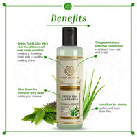Thumbnail for Khadi Natural Green Tea & Aloe Vera Herbal Hair Conditioner