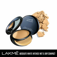 Thumbnail for Lakme Absolute White Intense Wet & Dry Compact - Ivory Fair - Distacart