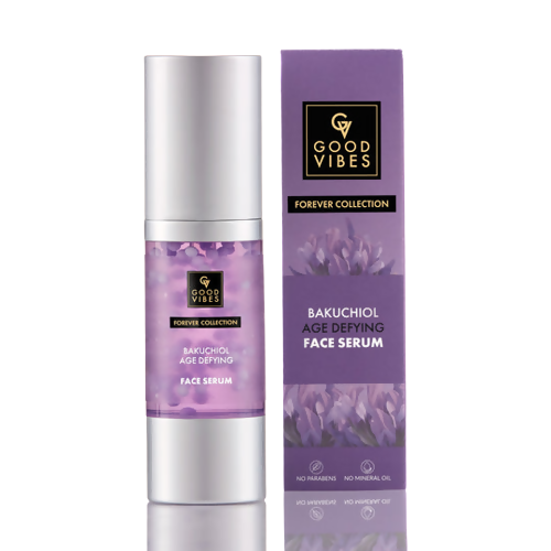 Good Vibes Bakuchiol Age Defying Face Serum - Distacart
