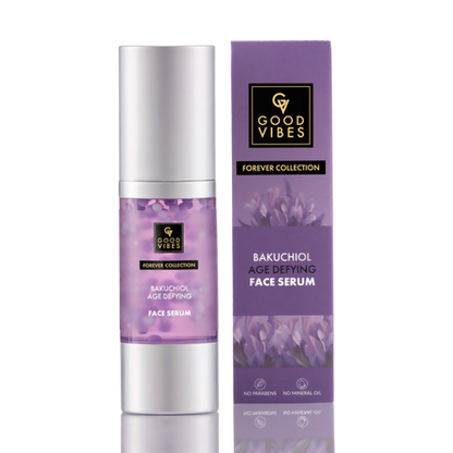 Good Vibes Bakuchiol Age Defying Face Serum - Distacart