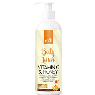 Old Tree Vitamin C & Honey Intensive Body Lotion - Distacart