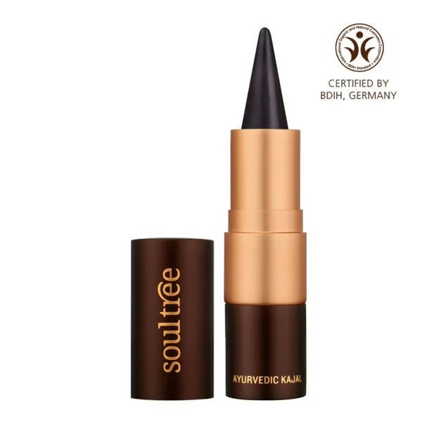 Soultree Ayurvedic Pure Black Kajal - Distacart