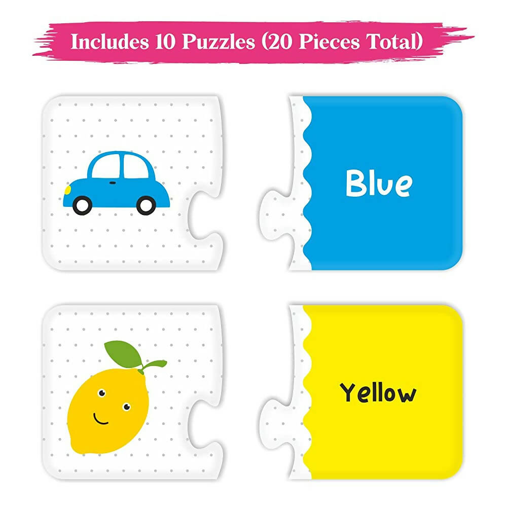 Webby Colors 2 Pieces Learning Pack Jigsaw Puzzle For Kids - Distacart