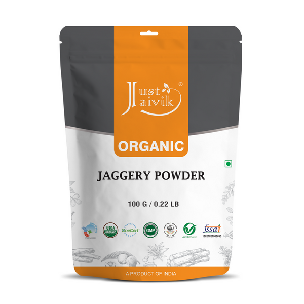 Just Jaivik Organic Jaggery Powder - Distacart