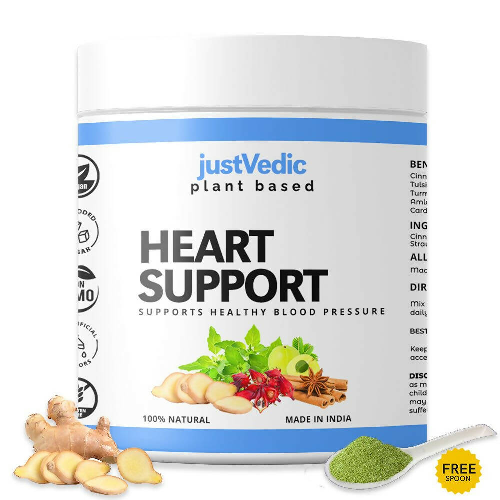 Just Vedic Heart Support Drink Mix - Distacart
