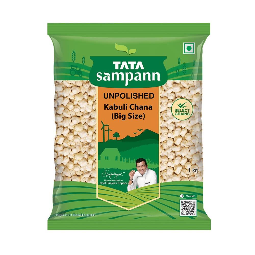 Tata Sampann Unpolished Kabuli Chana (Big Size) - Distacart
