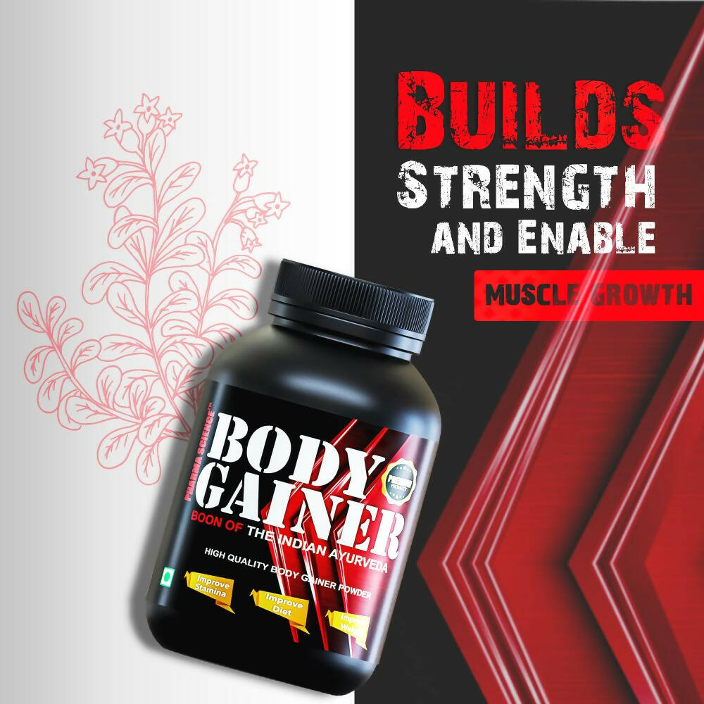 Pharma Science Muscle Mass & Weight Gainer Supplement Powder for Men and Women - Distacart