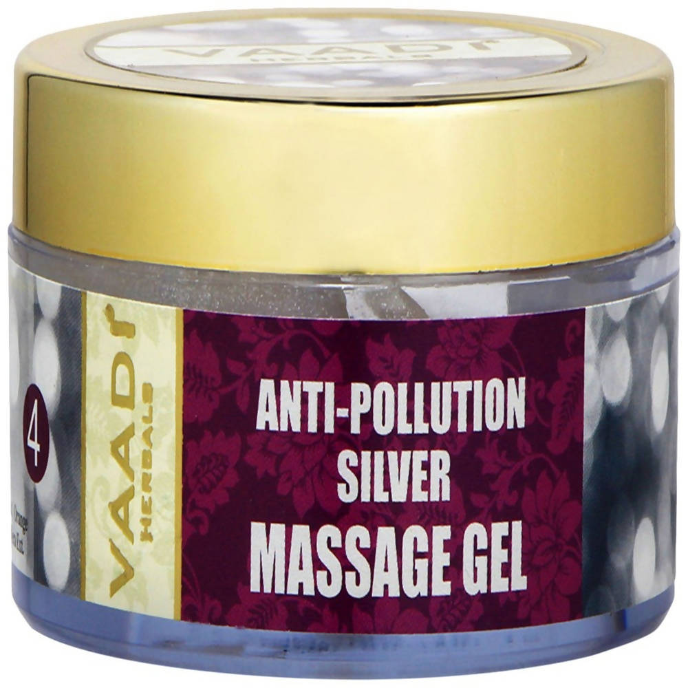 Vaadi Herbals Anti-Pollution Silver Massage Gel - Distacart