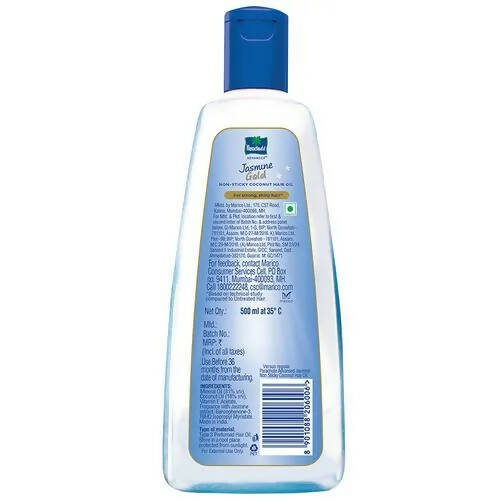 Parachute Advansed Jasmine Gold Coconut Hair Oil - Distacart