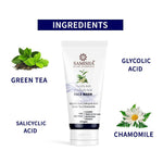 Thumbnail for Samisha Organic Glycolic Acid & Salicyclic Acid Face Wash - Distacart