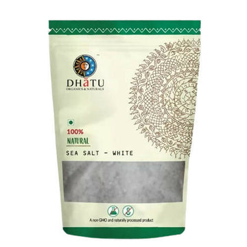 Dhatu Organics & Naturals Sea Salt White - Distacart