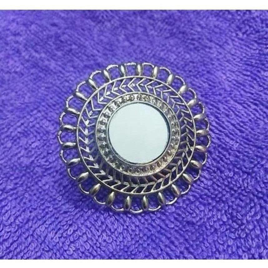 Women Artificial jwellery ring Color-Silver