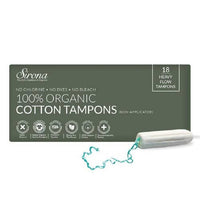 Thumbnail for Sirona Heavy Flow Organic Cotton Tampons