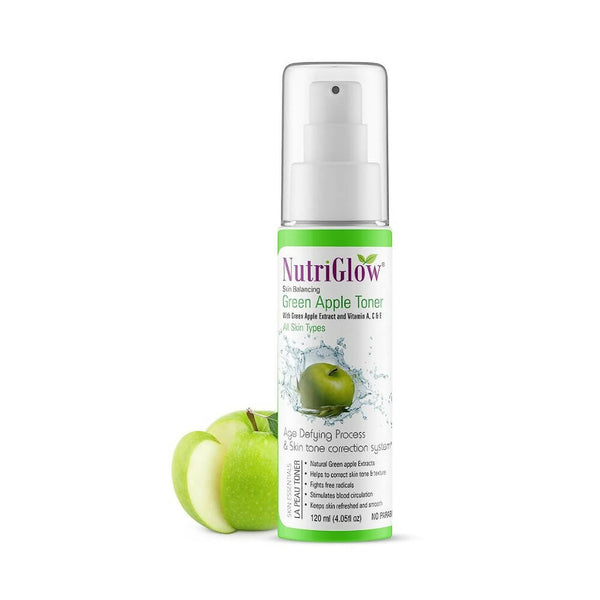 NutriGlow Skin Balancing Green Apple Toner - Distacart