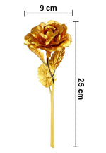 Thumbnail for Tied Ribbons 24K Gold Plated Artificial Rose Flower With Box - Valentine's Day Gifts - Distacart