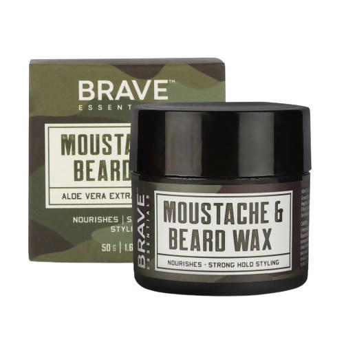 Brave Essentials Beard & Moustache Wax - Distacart