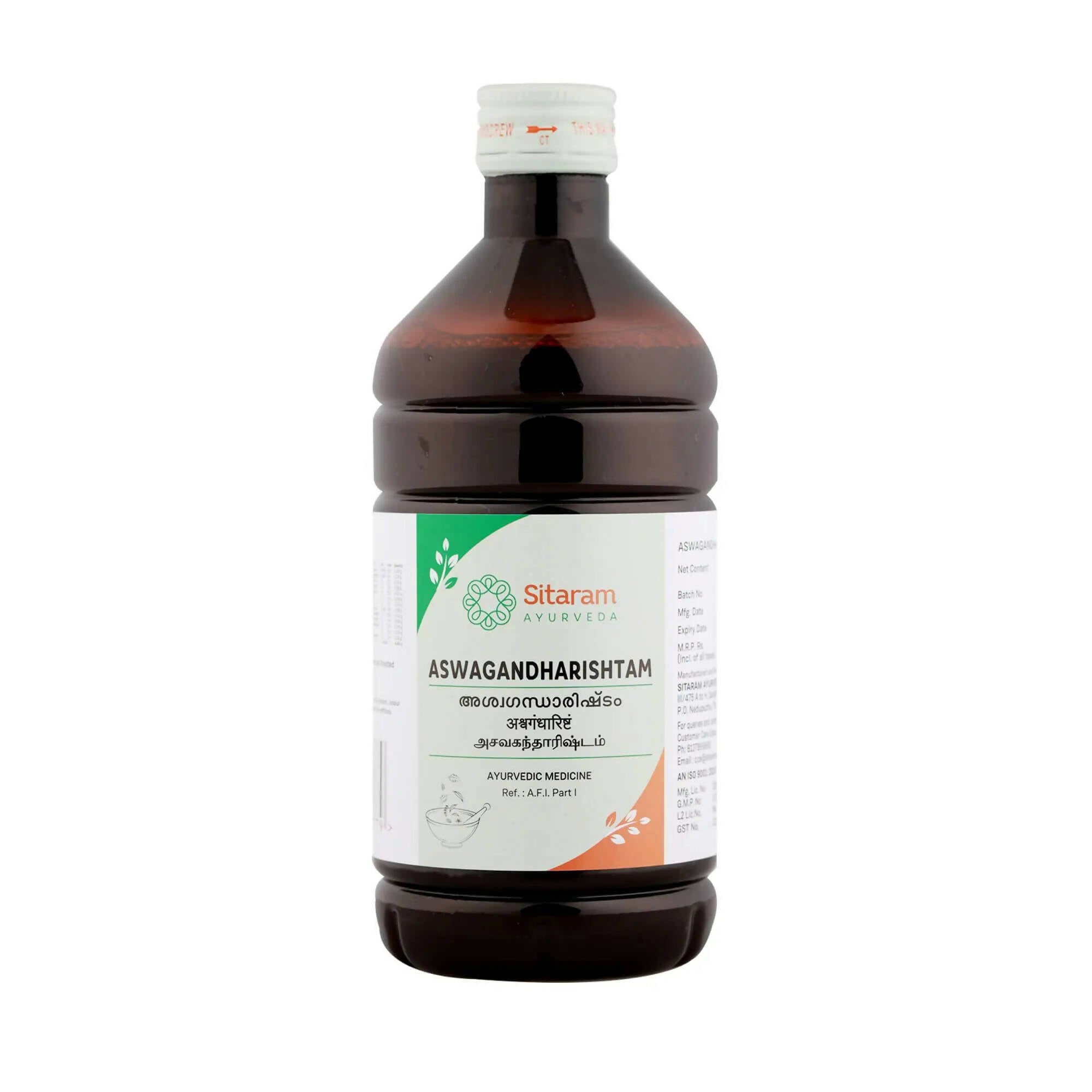 Sitaram Ayurveda Ashwagandharishtam - Distacart