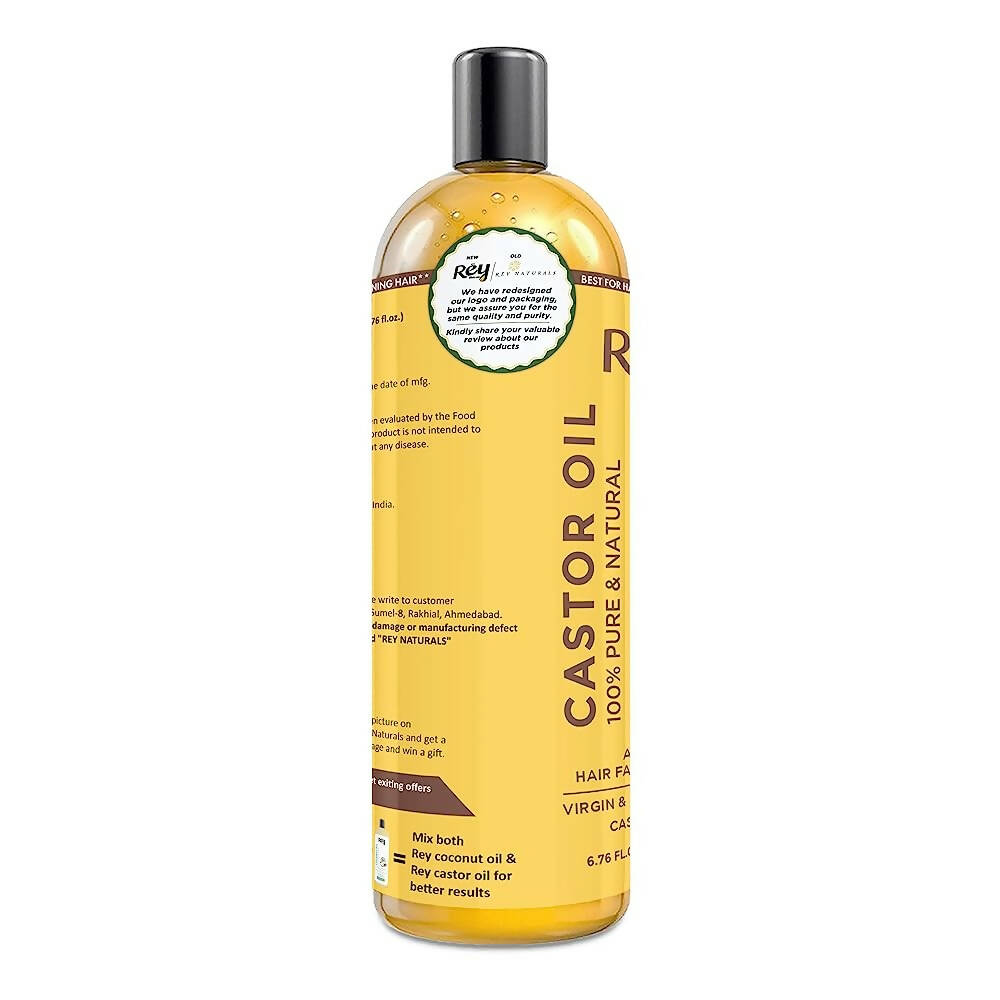 Rey Naturals Castor Oil - Distacart