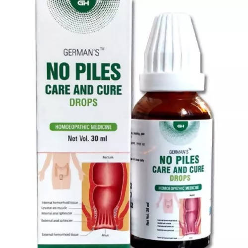 German's Homoeo Care & Cure No Piles Care and Cure Drops - Distacart