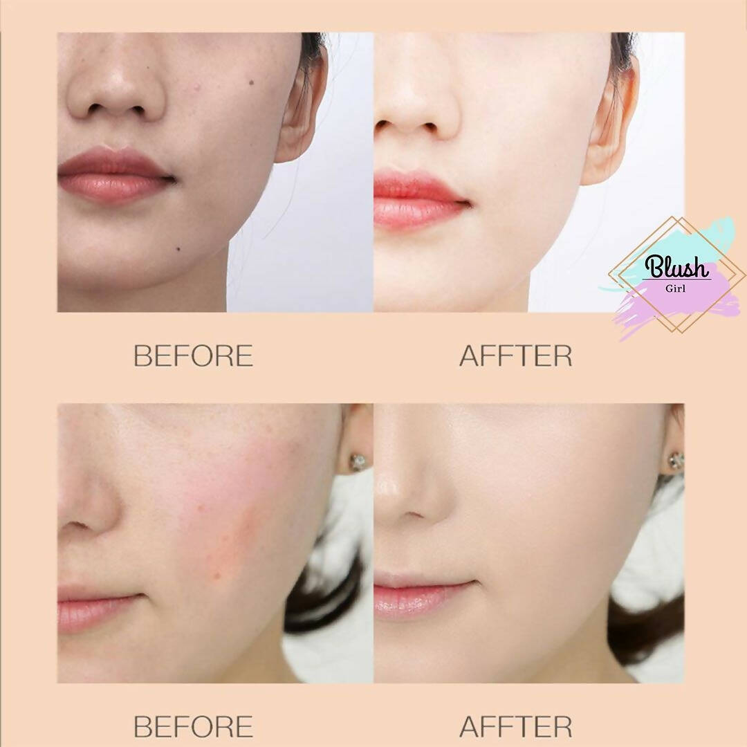 Favon Angel Rose Air Cushion CC Foundation with Puff - Distacart
