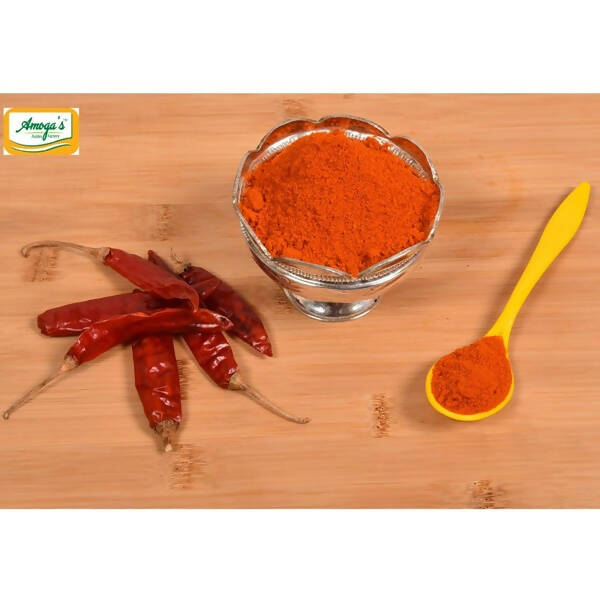 Amoga's Pickles Factory Guntur Red Chilli Powder - Distacart