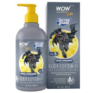 Wow Skin Science Kids Body Lotion - Caped Crusader Batman Edition - Distacart