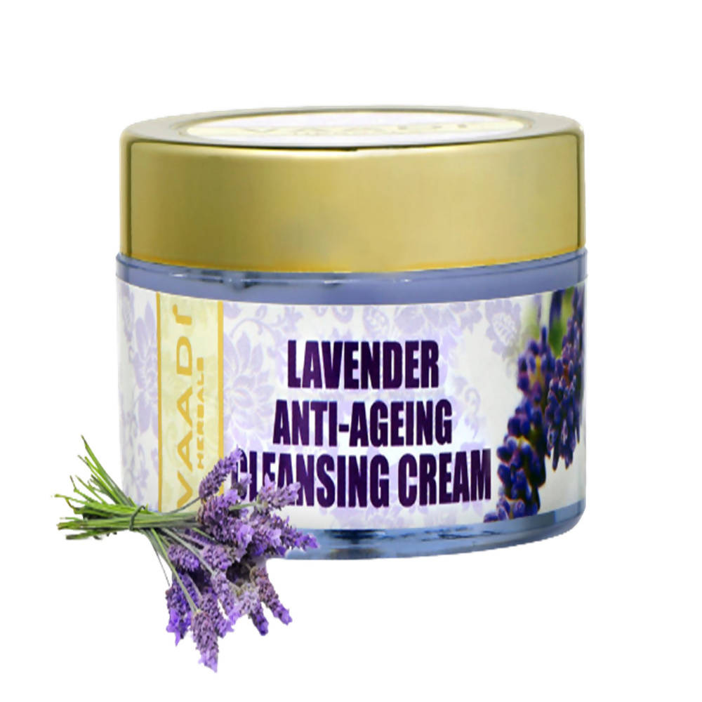 Vaadi Herbals Lavender Anti-Ageing Cleansing Cream - Distacart