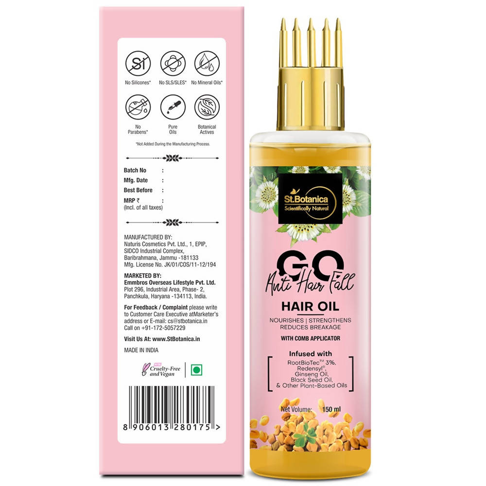 St.Botanica GO Anti Hair Fall Hair Oil