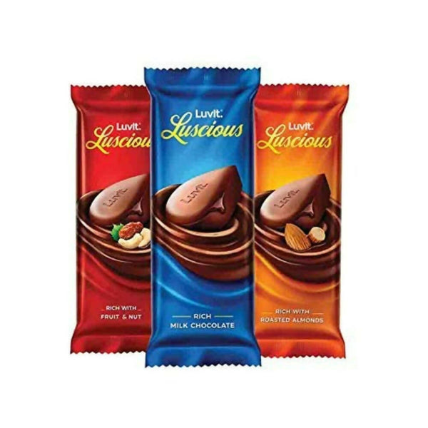 LuvIt Luscious Milk Chocolates Bar Combo - Distacart