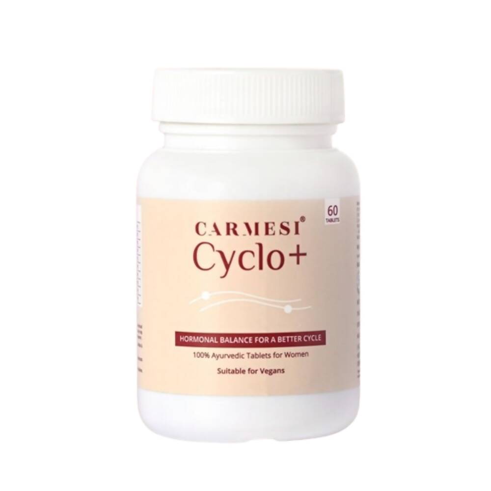 Carmesi Cyclo+ 100% Ayurvedic Tablets for Women - Distacart