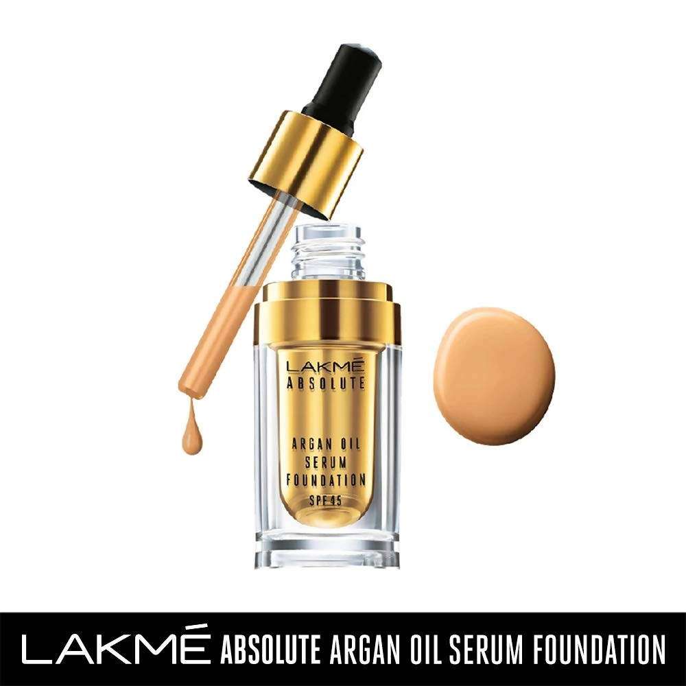 Lakme Absolute Argan Oil Serum Foundation With Spf 45 , Ivory Cream - Distacart