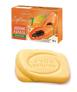 Avon Naturals Body Care Lightening Papaya Bar Soap