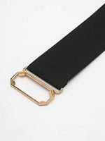 Thumbnail for NVR Women Circular Gold Plated Adjustable Broad Belt - Distacart