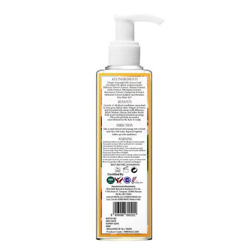 Mirah Belle Ginger Curry Leaf Shampoo - Distacart