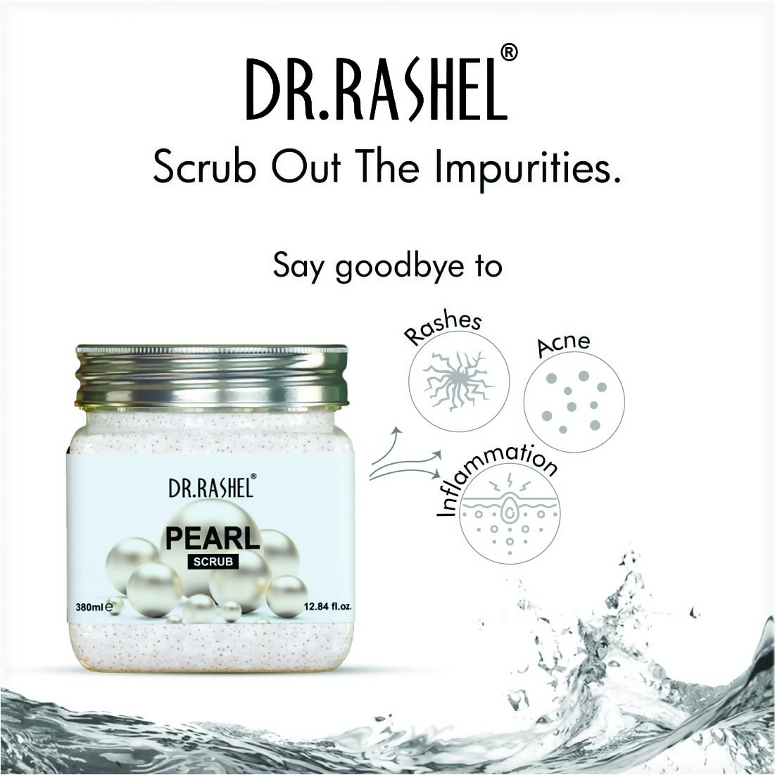 Dr.Rashel Pearl Scrub For Face And Body - Distacart
