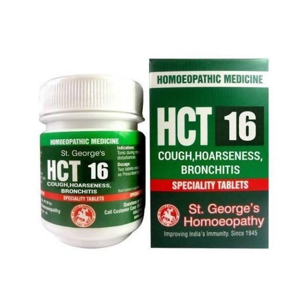St. George's Homeopathy HCT 16 Tablets