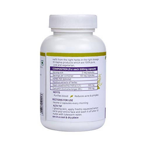 Kapiva Ayurveda Neem + Skinglow Capsules